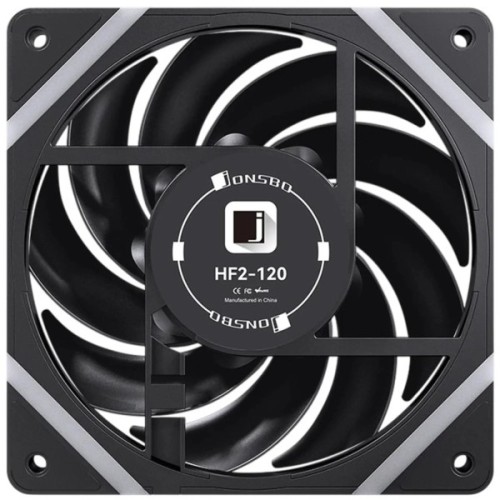 Кулер до корпусу JONSBO HF2-120B ARGB Black