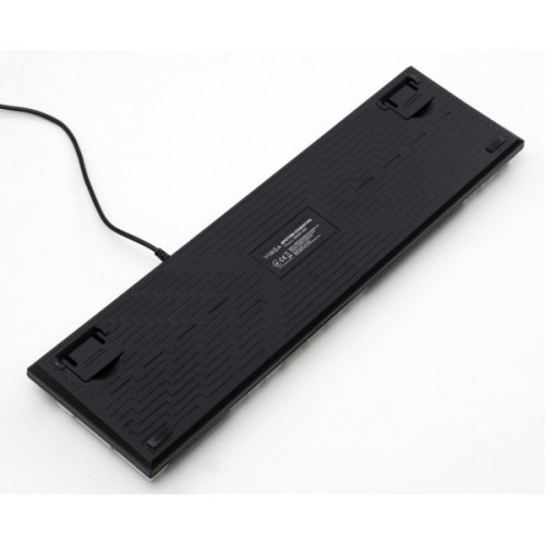 Клавіатура Vinga KBGM-095 LED Orange Switch USB White/Black (KBGM-095Y White/Black)