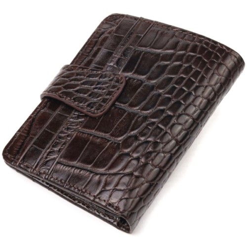 Гаманець Canpellini З натуральної шкіри Коричневий (21689)