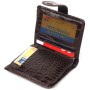 Гаманець Canpellini З натуральної шкіри Коричневий (21689)