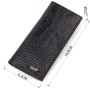 Гаманець Canpellini З натуральної шкіри Чорний (21896)