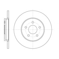 Гальмівний диск REMSA 6661.00