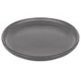 Тарілка Ardesto Lazio, 27см, кераміка, сірий темний (AR1626DG)