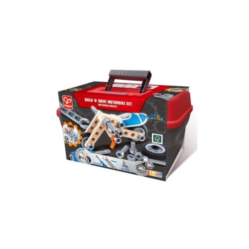 Конструктор Hape Мотоцикл 34 деталі (E3037)