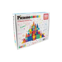 Конструктор Picasso магнітний Tiles Magnetic Building Blocks 101 деталь (817338022402)