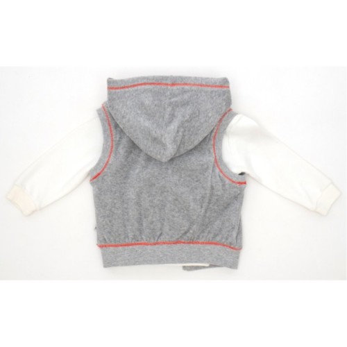 Набір дитячого одягу Aziz велюровий (3053-74B-creamred)