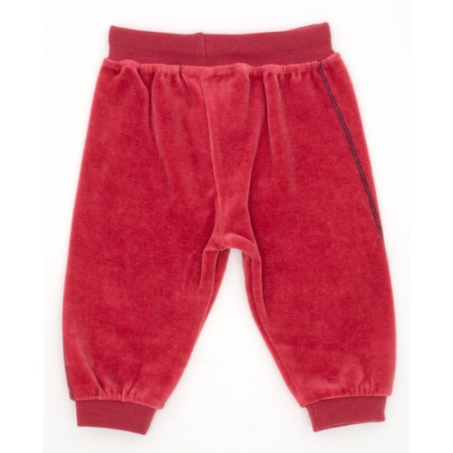 Набір дитячого одягу Aziz велюровий (3053-74B-creamred)