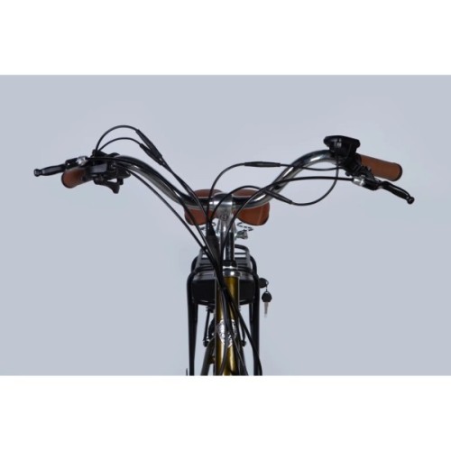 Електровелосипед Dorozhnik 28" eCORAL DD FR рама-19" 48B 13А*г 500Вт 2026 бронзовий (ELB-D-28-115)