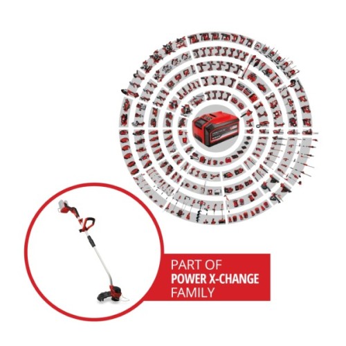 Тример садовий Einhell Professional GP-CT 36/35 Li BL - Solo PXC 36V, безщітковий 35см, 7000об/хв, 3.55кг (без АКБ та З (3411330)