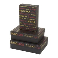 Подарункова коробка Buromax 3 шт тиснення фольгою (BM.233331)