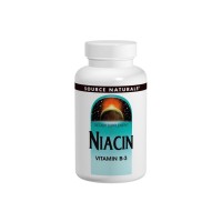 Вітамін Source Naturals Ніацин (В3) 100мг, 250 таблеток (SNS-00502)