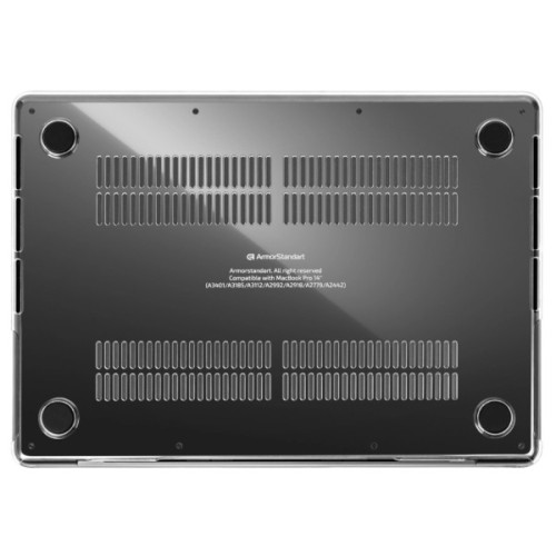 Чохол до ноутбука Armorstandart 15.3" MacBook Air M4/M3/M2 (A3241/A3114/A2941) Clear Crystal (ARM79442)