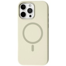 Чохол до мобільного телефона BeCover FIBRA Silicone OmniMag Apple iPhone 16 Pro Max Milk White (716239)