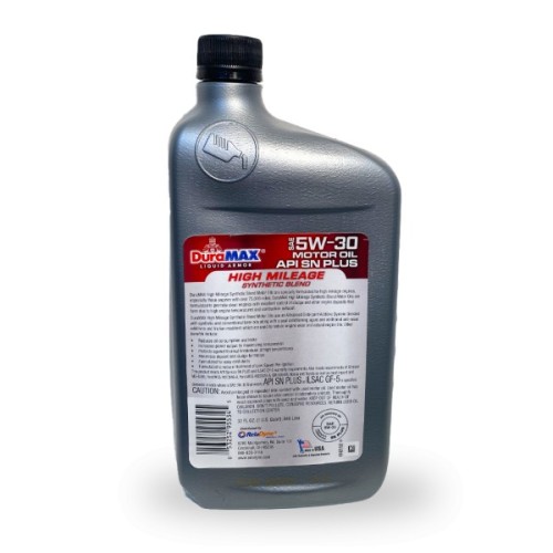 Моторна олива Duramax 5W30 HIGH MILEAGE, 0,946 л
