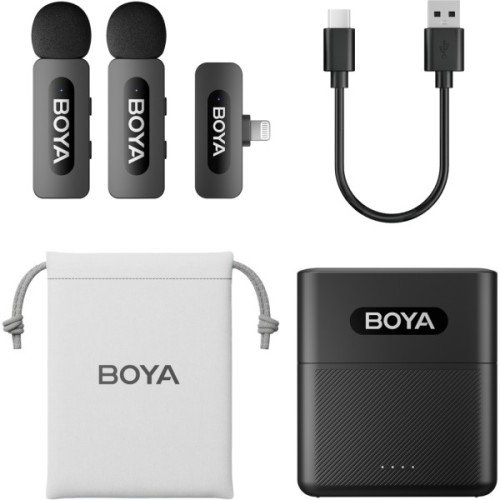 Мікрофон Boya BY-V3 Lightning Black (BY-V3)