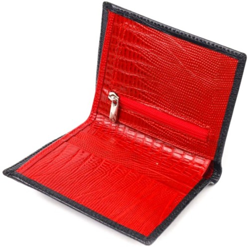 Гаманець Canpellini З натуральної шкіри Чорне (21501)