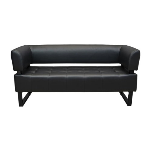 Диван офісний Richman Офіс Подвійний зі спинкою і підлокітниками на металокаркасі Роккі 100 (R00000048416)