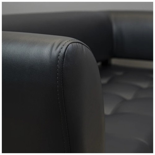 Диван офісний Richman Офіс Подвійний зі спинкою і підлокітниками на металокаркасі Роккі 100 (R00000048416)