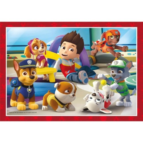 Пазл Clementoni 4 в 1 Paw Patrol, 12,16,20 та 24 елементи (21513.00)