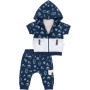 Набір дитячого одягу Tongs з капюшоном (4668-68B-blue)