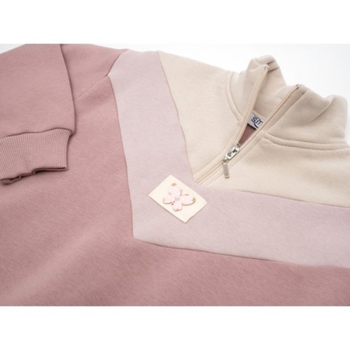 Спортивний костюм дитячий Smile на флісі (4233-116G-pink)