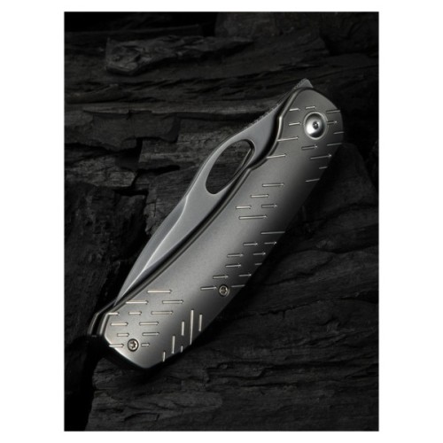 Ніж Weknife Inmate, Darkwash, темний титан (WE23096B-4)