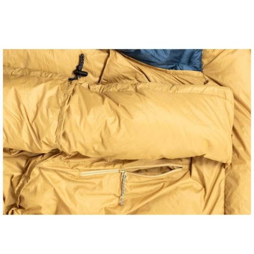 Спальний мішок Turbat Kuk пуховий 700 legion blue/dark cheddar 195 см (012.005.0368)