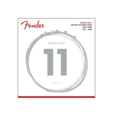 Струни для гітари Fender Super 250 Nickel-Plated Steel (11-49) (301342)