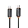 Дата кабель USB-C to USB-C 1.0m 27W black XO (XO-CB-300CC-BK)
