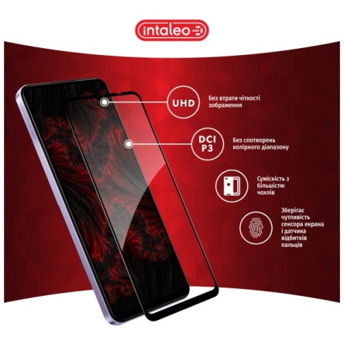 Скло захисне Intaleo Full Glue Xiaomi Redmi A4 Black (1283126613319)