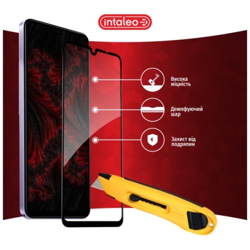 Скло захисне Intaleo Full Glue Xiaomi Redmi A4 Black (1283126613319)