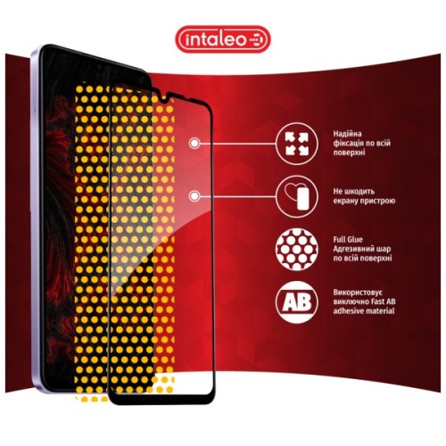 Скло захисне Intaleo Full Glue Xiaomi Redmi A4 Black (1283126613319)