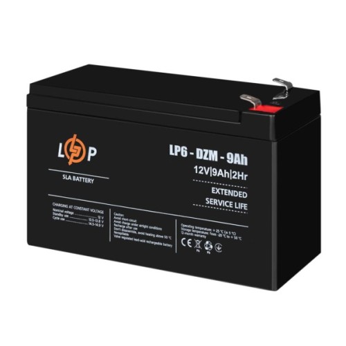 Батарея до ДБЖ LogicPower 12В 12 Ач (6-DZM-12) (12654)
