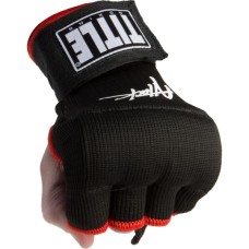 Бинти-рукавиці Title Boxing Attack Nitro з гелевими подушечками Чорні L (ASPWR L)