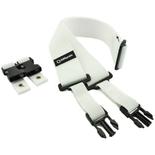 Ремінь для гітари DiMarzio 2 Inch Nylon ClipLock White (DD2200W)