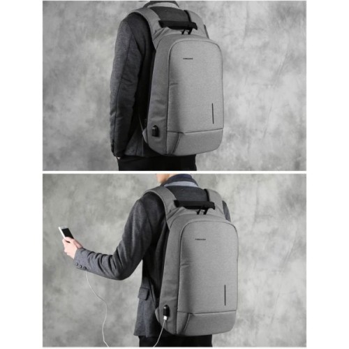 Рюкзак для ноутбука Kingsons 13.3" laptop backpack Light Grey (KS3149W-D13L)