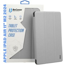 Чохол до планшета BeCover Tri Fold Soft TPU Silicone Apple iPad Air 11" M2/M3 (2024/2025) Gray (711408)