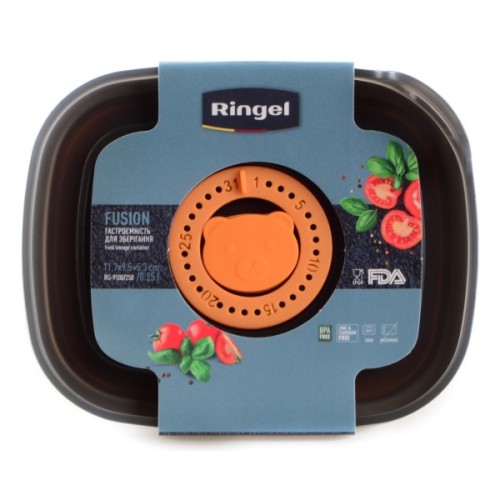 Харчовий контейнер Ringel Fusion прямокутний нержавіюча сталь 250 мл (RG-9100/250)