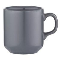 Чашка Ardesto Carlo, 280мл, кераміка, чорний (AR3047BK)