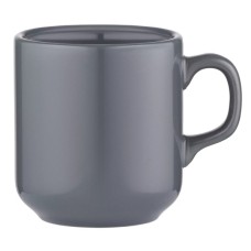 Чашка Ardesto Carlo, 280мл, кераміка, чорний (AR3047BK)