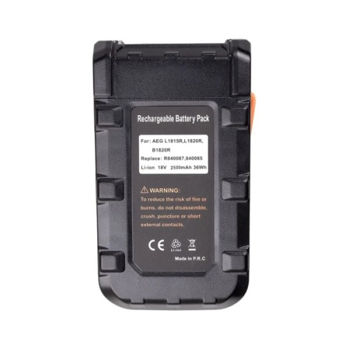 Акумулятор до електроінструменту PowerPlant для AEG 18V 2.5Ah Li-ion (R840087) (TB921164)