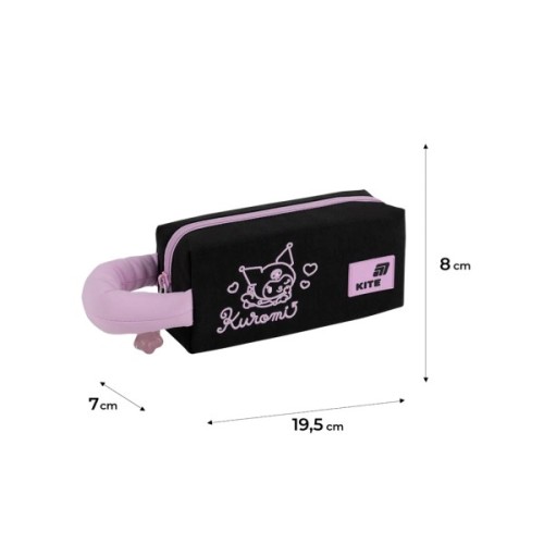 Пенал Kite 2703 HK-2 Kuromi чорно-рожевий (HK26-2703-2)