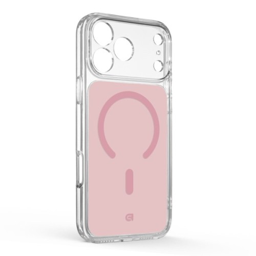 Чохол до мобільного телефона Armorstandart Clear Hybrid MagCase Apple iPhone 18 Pro Max / 17 Pro Max Pink (ARM91753)