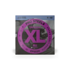 Струни для гітари D'Addario XL ProSteels Super Light (9-42) (EPS520)