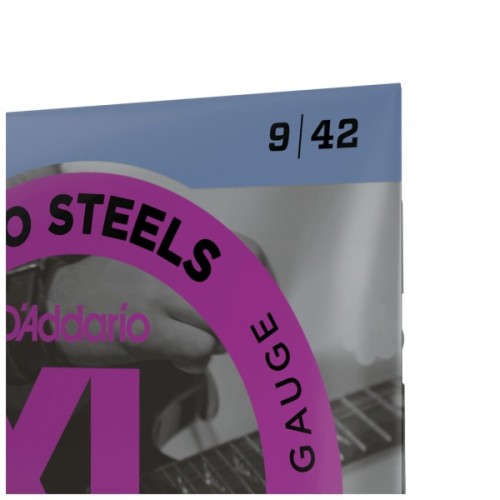 Струни для гітари D'Addario XL ProSteels Super Light (9-42) (EPS520)