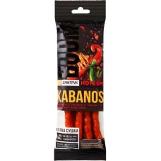 Мʼясні снеки Дмитрук Кабаноси One Bite Hot & Spicy 40 г (4820247142457)
