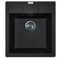 Мийка кухонна Adamant Brick чорний (4824296101203)