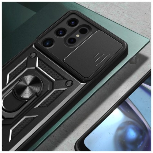 Чохол до мобільного телефона BeCover Military Samsung Galaxy S24 Ultra SM-S928 Black (710683)