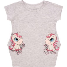 Плаття дитяче Breeze з єдинорогом (15689-110G-beige)