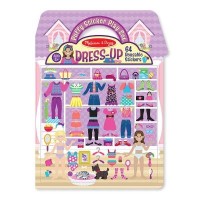 Набір для творчості Melissa&Doug Объемные многоразовые наклейки "Мода" (MD2195)